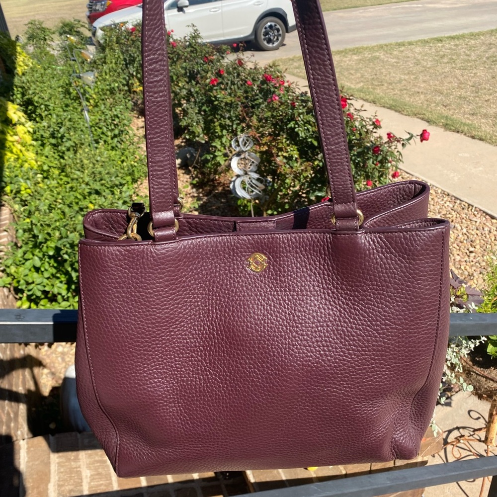 Dagne Dover Oxblood Allyn Tote - Picture 2 of 8